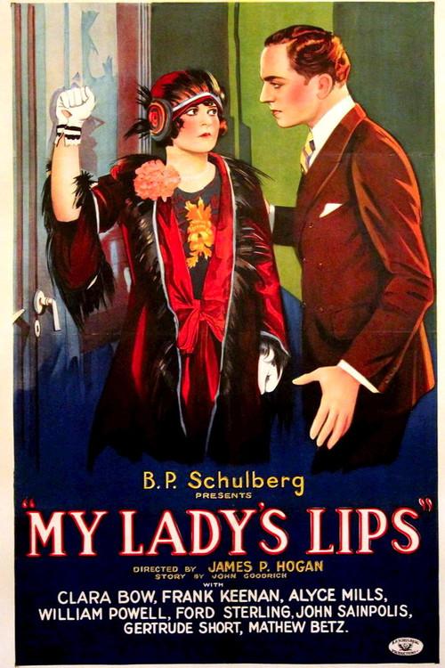 My Lady's Lips 1925 official movie poster