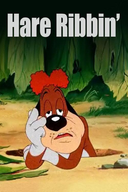 Hare Ribbin' 1944 official movie poster