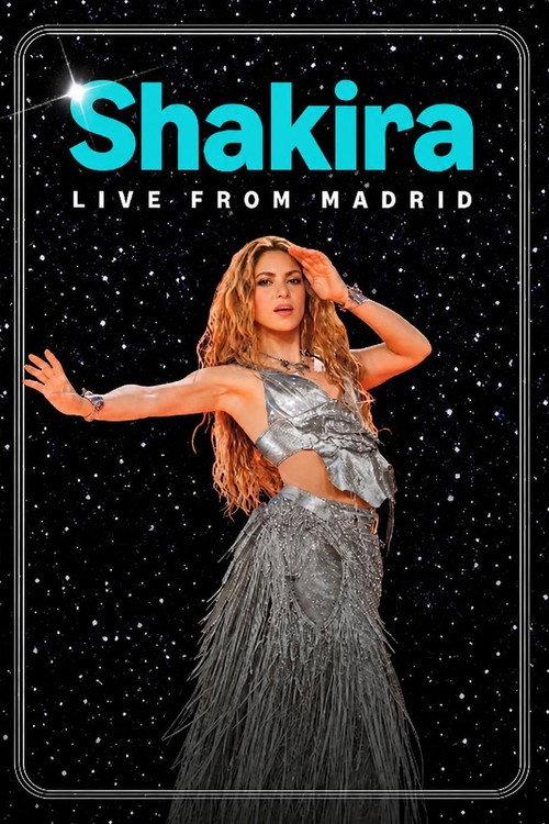 Shakira Live from Madrid 2026 official movie poster