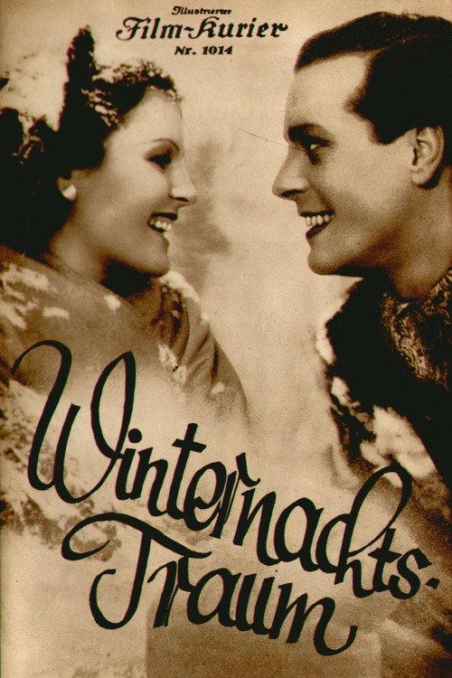Winter Night's Dream 1935 official movie poster