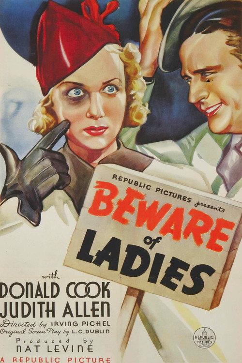 Beware Of Ladies 1936 official movie poster