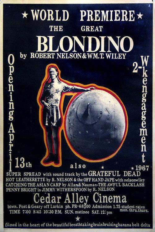 The Great Blondino 1967 official movie poster