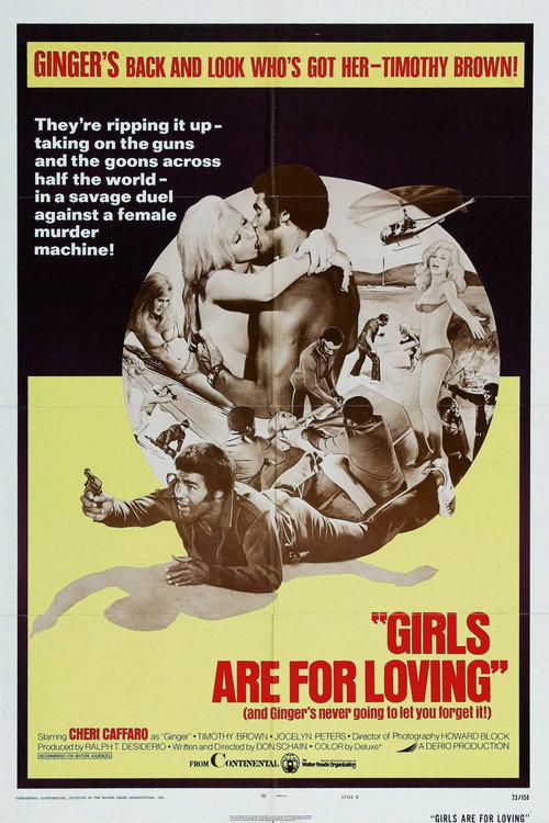 Girls Are for Loving 1973 official movie poster