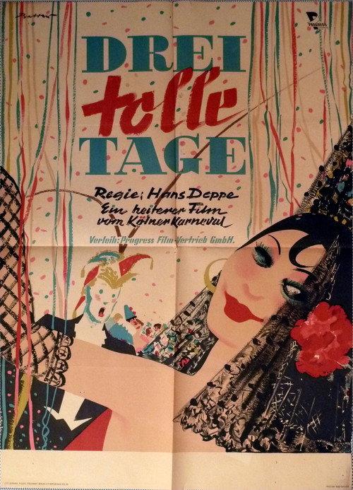 Drei tolle Tage 1936 official movie poster