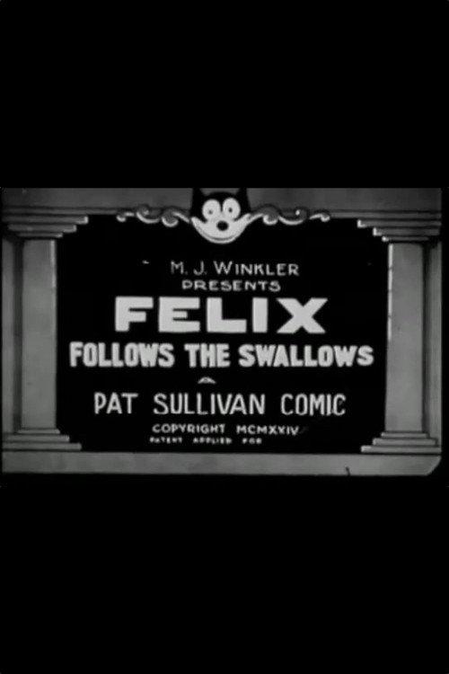 Felix Follows the Swallows 1925 official movie poster