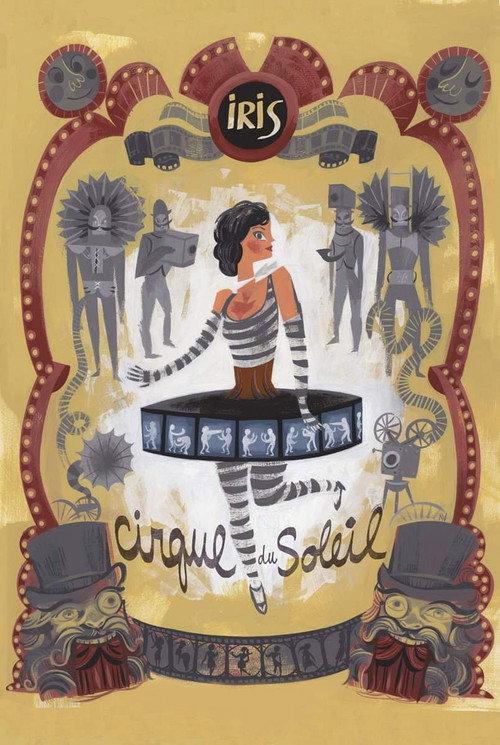 Cirque du Soleil: IRIS 2013 official movie poster