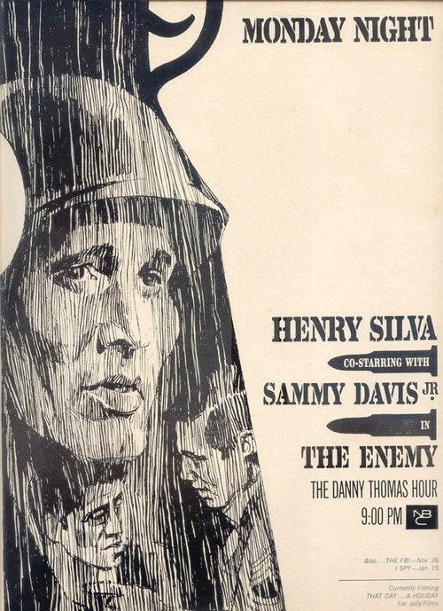 The Enemy 1967 official movie poster