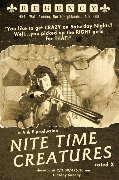 Nite Time Creatures 2018 official movie poster