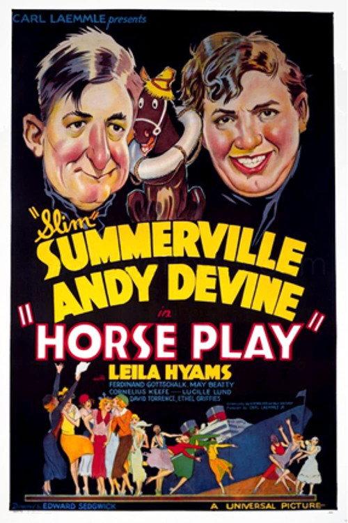 Horse Play 1933 official movie poster