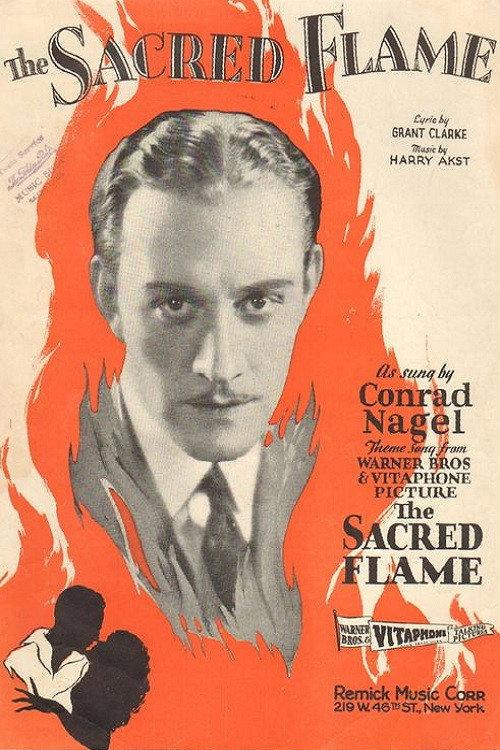 The Sacred Flame 1929 official movie poster