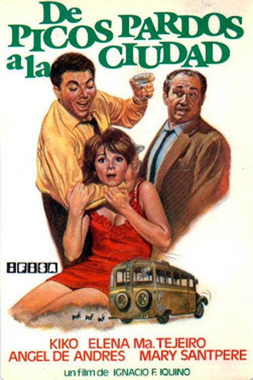 De picos pardos a la ciudad 1969 official movie poster