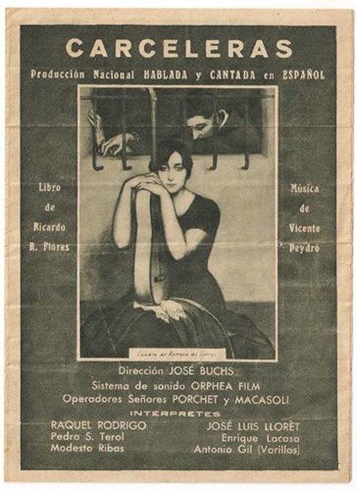 Carceleras 1922 official movie poster