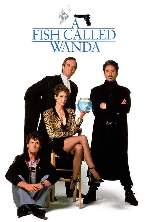 A Fish Called Wanda 1988 official movie poster