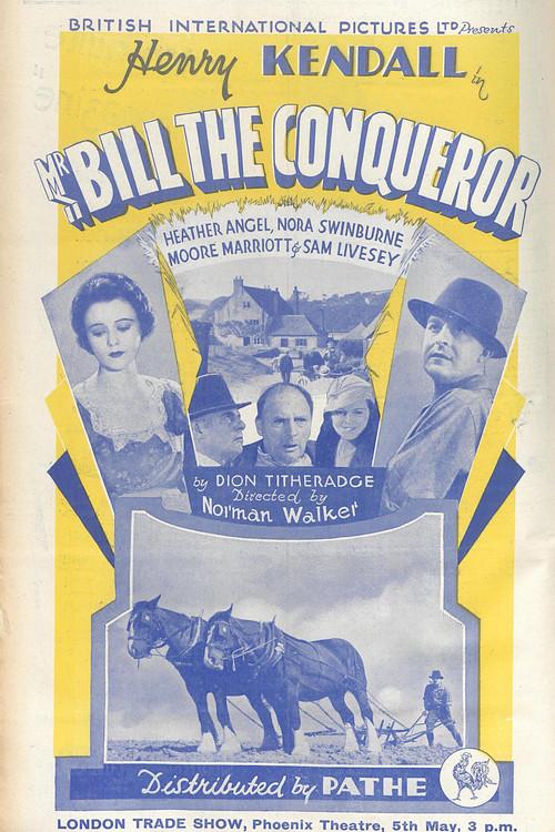 Mr. Bill the Conqueror 1932 official movie poster
