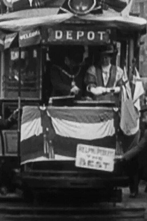 Opening of Accrington Electric Tramways 1907 official movie poster