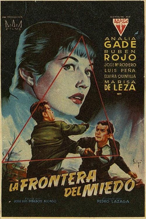 La frontera del miedo 1958 official movie poster