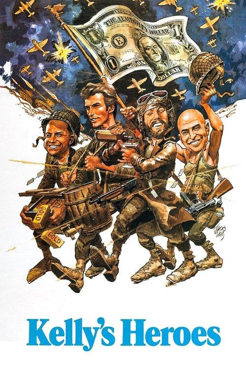 Kelly's Heroes 1970 official movie poster