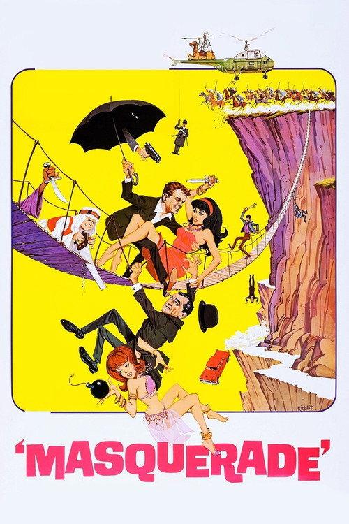 Masquerade 1965 official movie poster