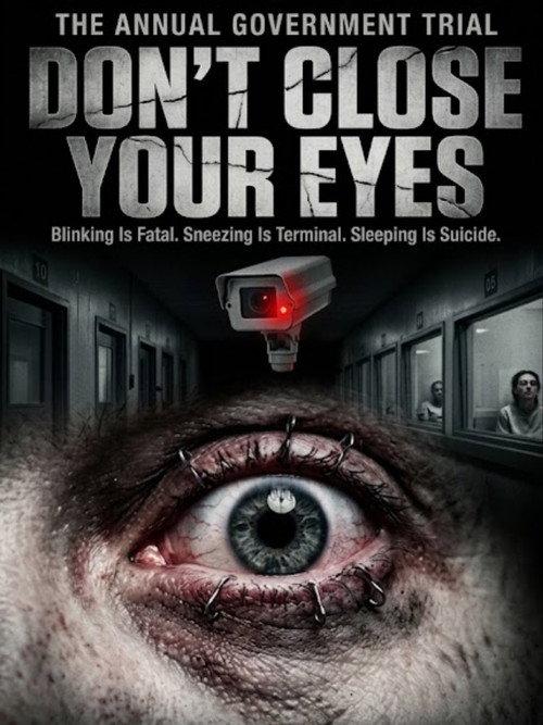 Don't close your eyes 2027 official movie poster
