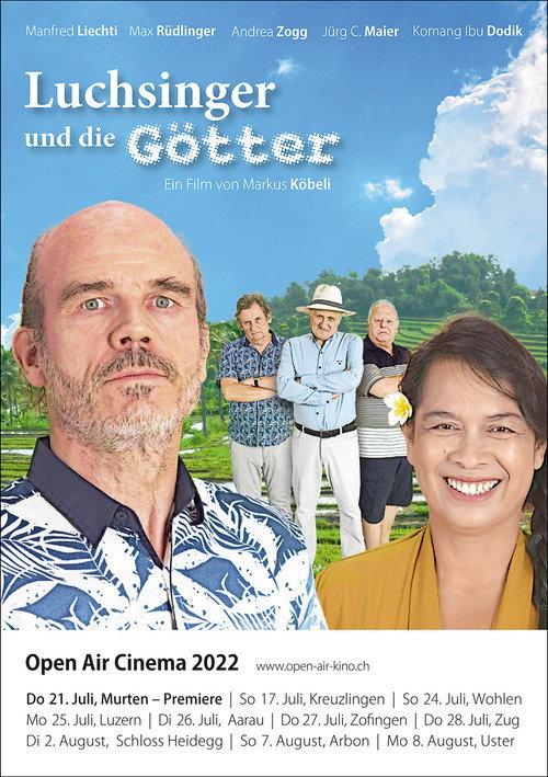 Luchsinger and the Gods 2022 official movie poster