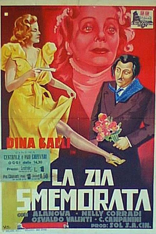 La zia smemorata 1940 official movie poster