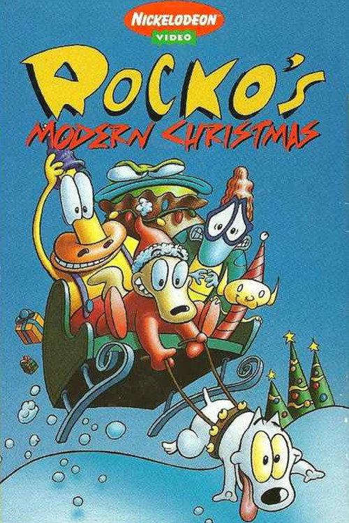 Rocko's Modern Christmas 1994 official movie poster