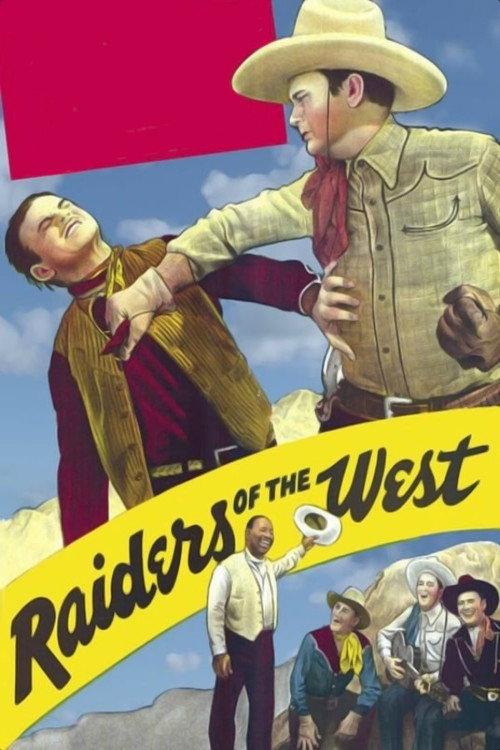 Raiders of the West 1942 official movie poster