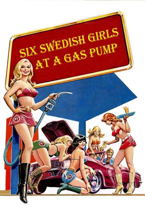 Six Swedish Girls at a Pump 1980 official movie poster