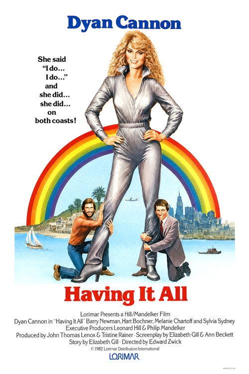 Having It All 1982 official movie poster