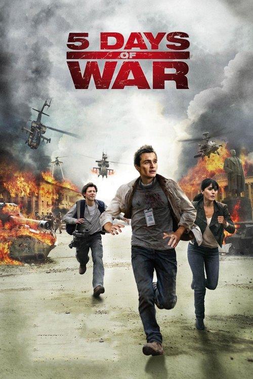 5 Days of War 2011 official movie poster
