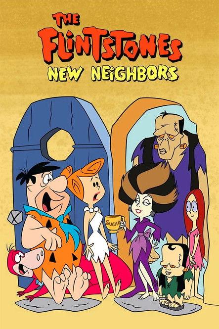 The Flintstones' New Neighbors 1980 official movie poster