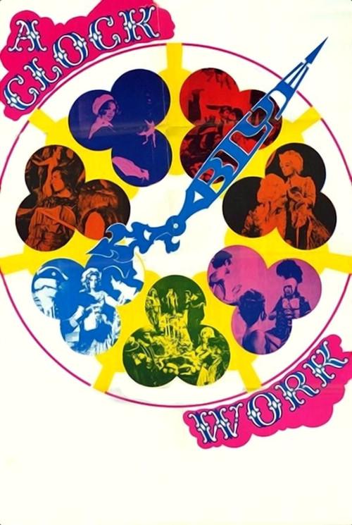 A Clockwork Blue 1972 official movie poster