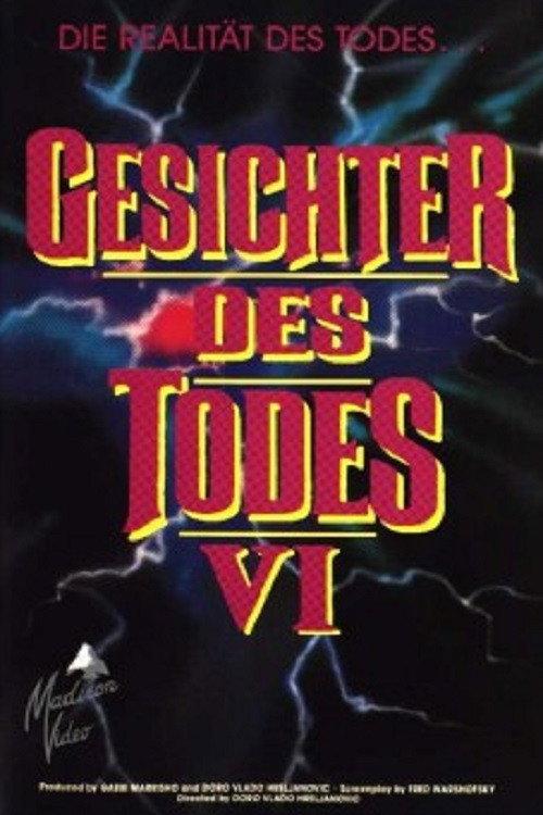 Gesichter des Todes VI 1992 official movie poster