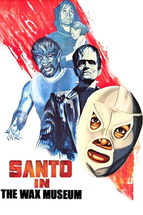 Santo in the Wax Museum 1963 official movie poster