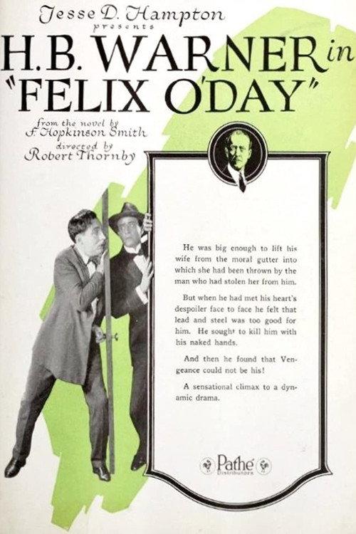 Felix O'Day 1920 official movie poster