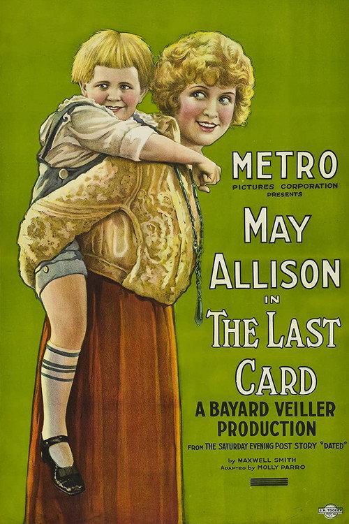 The Last Card 1921 official movie poster