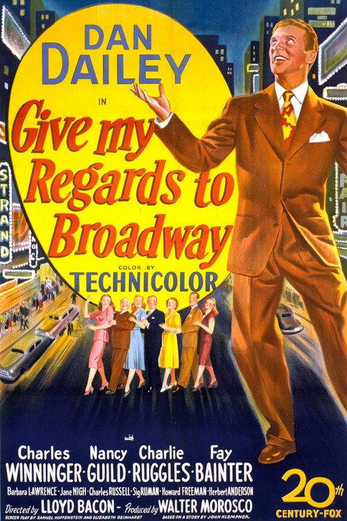 Give My Regards to Broadway 1948 official movie poster