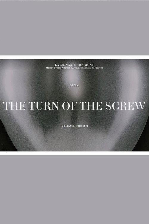 The Turn of the Screw - La Monnaie / De Munt 2021 official movie poster
