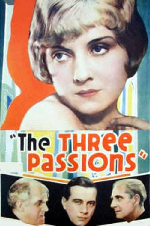 The Three Passions 1928 official movie poster