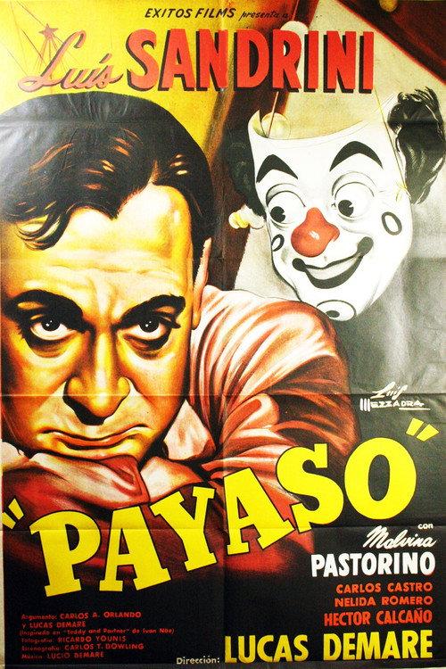 Payaso 1952 official movie poster