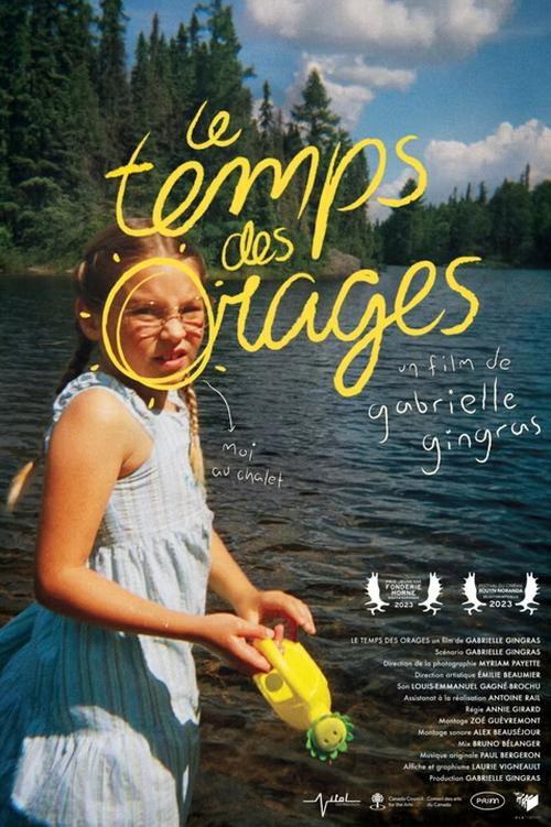 Le temps des orages 2023 official movie poster