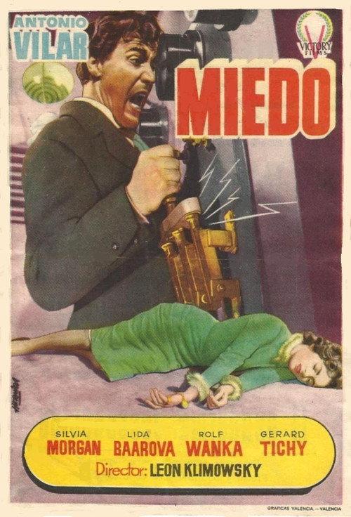 Miedo 1956 official movie poster