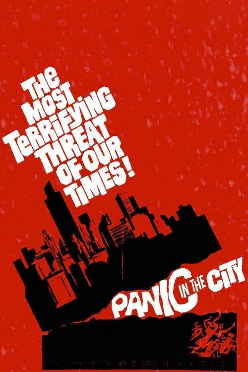 Panic in the City 1968 official movie poster