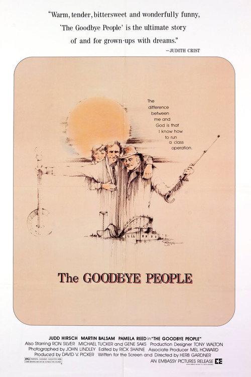 The Goodbye People 1984 official movie poster