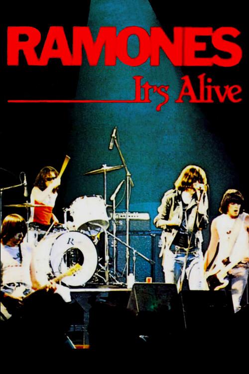 Ramones: It's Alive - The Rainbow 1979 official movie poster