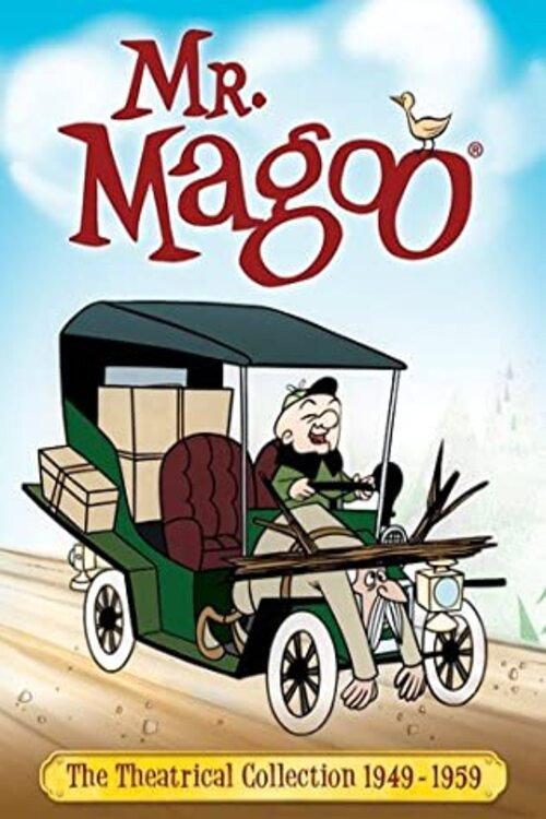 Trailblazer Magoo 1956 official movie poster