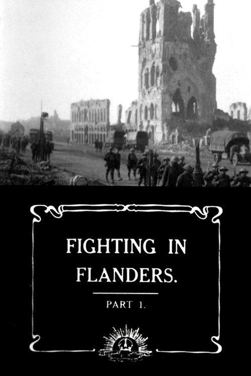 Fighting in Flanders 1917 official movie poster
