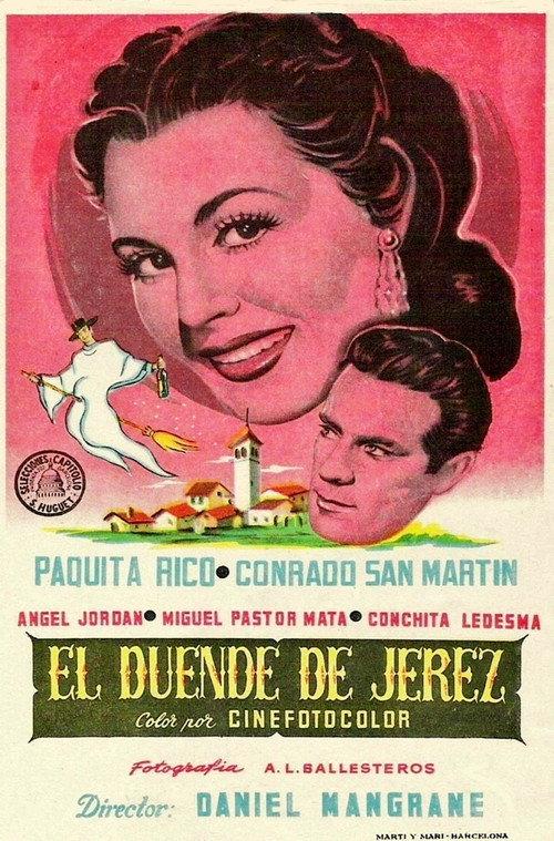 El duende de Jerez 1954 official movie poster