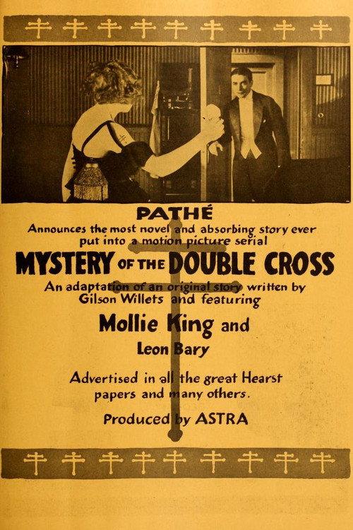 The Mystery of the Double Cross 1917 official movie poster