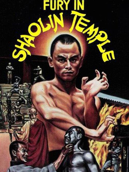 Fury in Shaolin Temple 1979 official movie poster